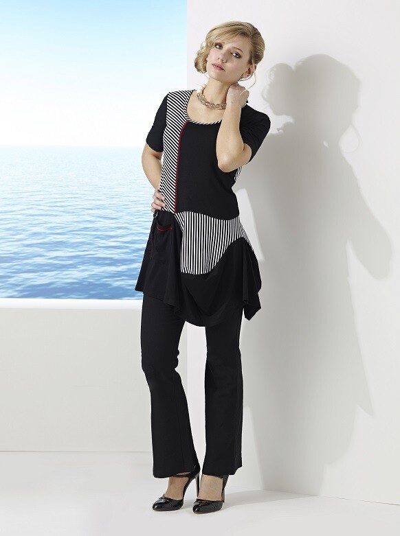 Dzhavael Couture: Fancy Ruched Tunic