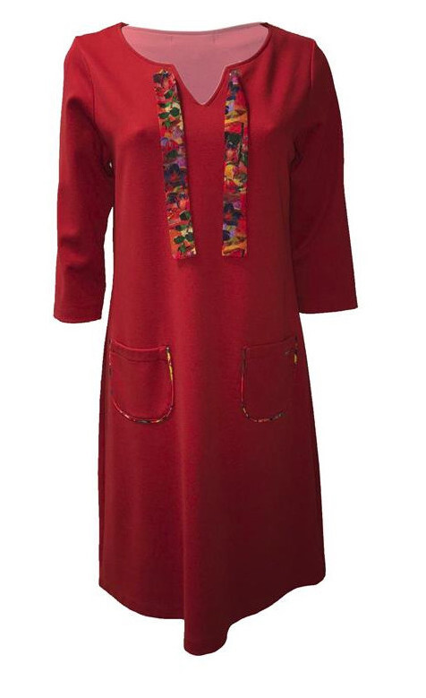 Maloka: Twill Milano Perfect Little Pocket Flared Dress (More Colors, Few Left!)