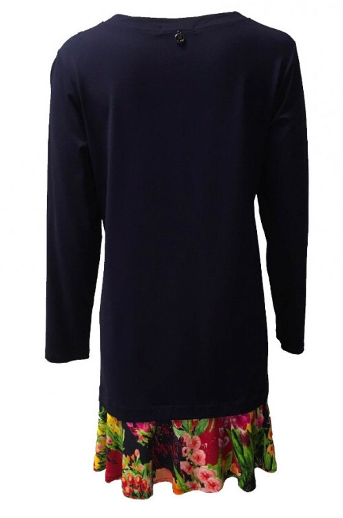Maloka: Floral Flounce Sweater Dress (More Colors!)