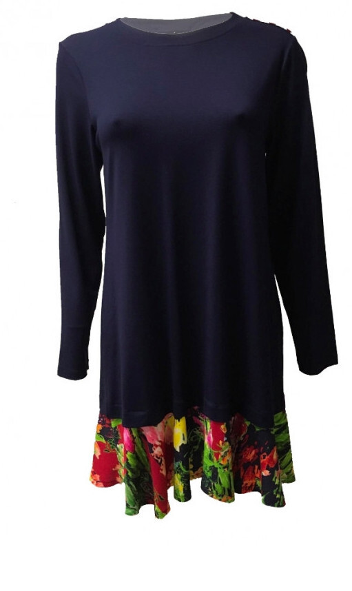 Maloka: Floral Flounce Sweater Dress (More Colors!)