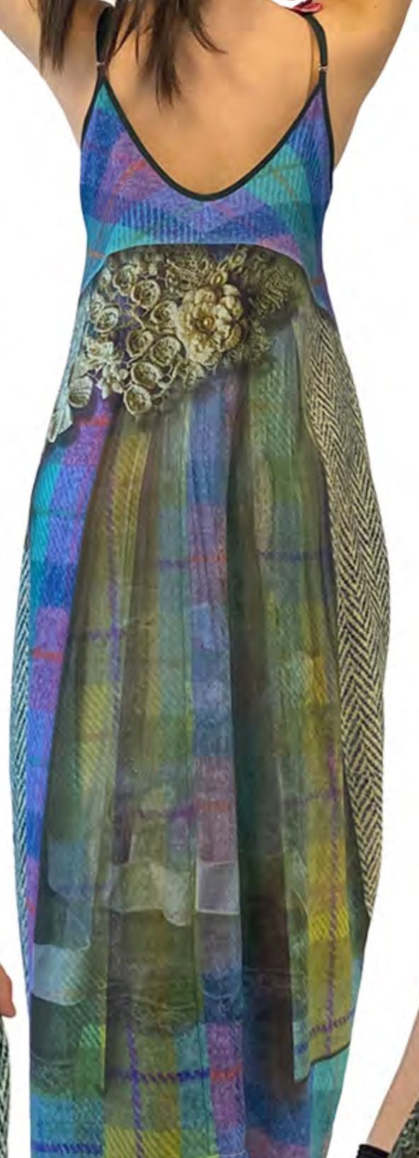 IPNG: Mood Of Flavour V Pocket Maxi Dress (Some Ship Immed!)