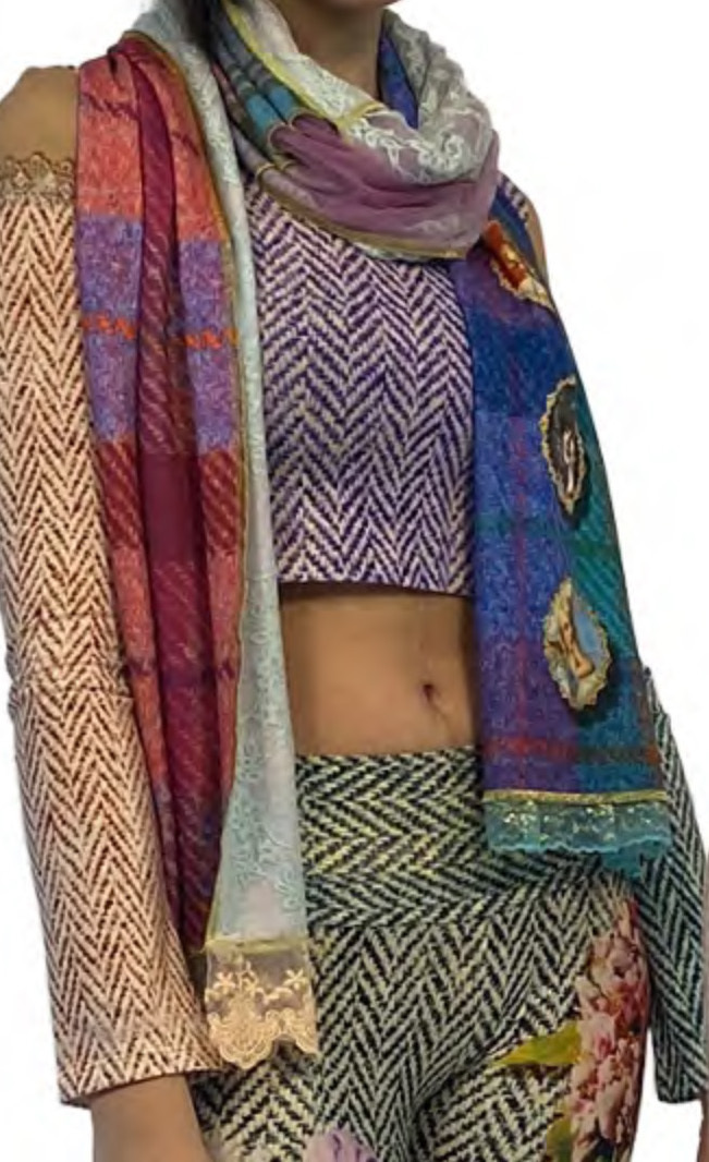 IPNG: Mood Flavour Illusion Shawl Scarf (Ships Immed, 3 Left!)