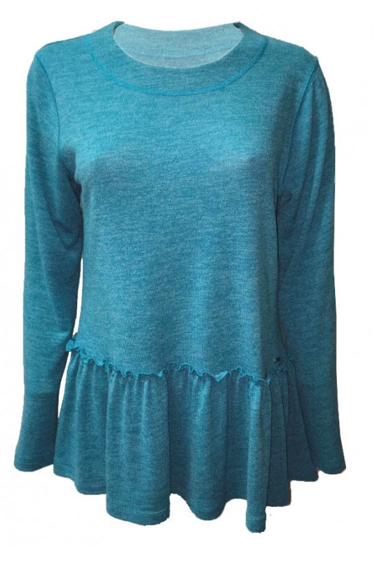 Maloka: So Soft Flared Tricot Sweater (More Colors!)