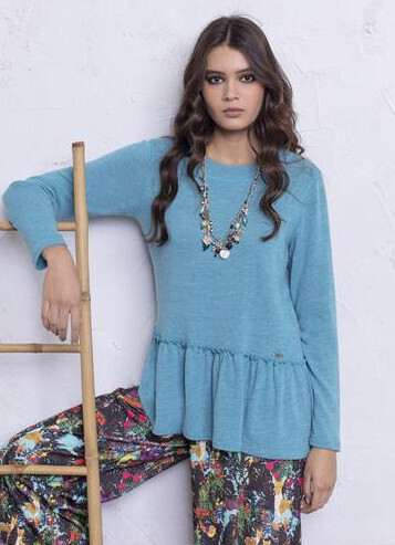 Maloka: So Soft Flared Tricot Sweater (More Colors, Few Left!)