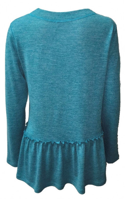 Maloka: So Soft Flared Tricot Sweater (More Colors!)