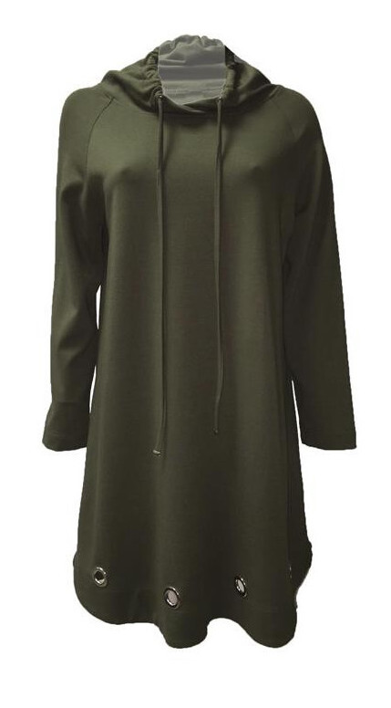 Maloka: Deliciously Comfy Sweatshirt Dress (1 Left in Black!) MK_DAVA_N