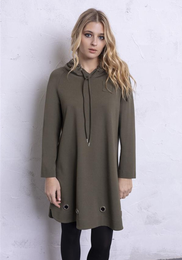 Maloka: Deliciously Comfy Sweatshirt Dress (2 Left in Black!) MK_DAVA_N