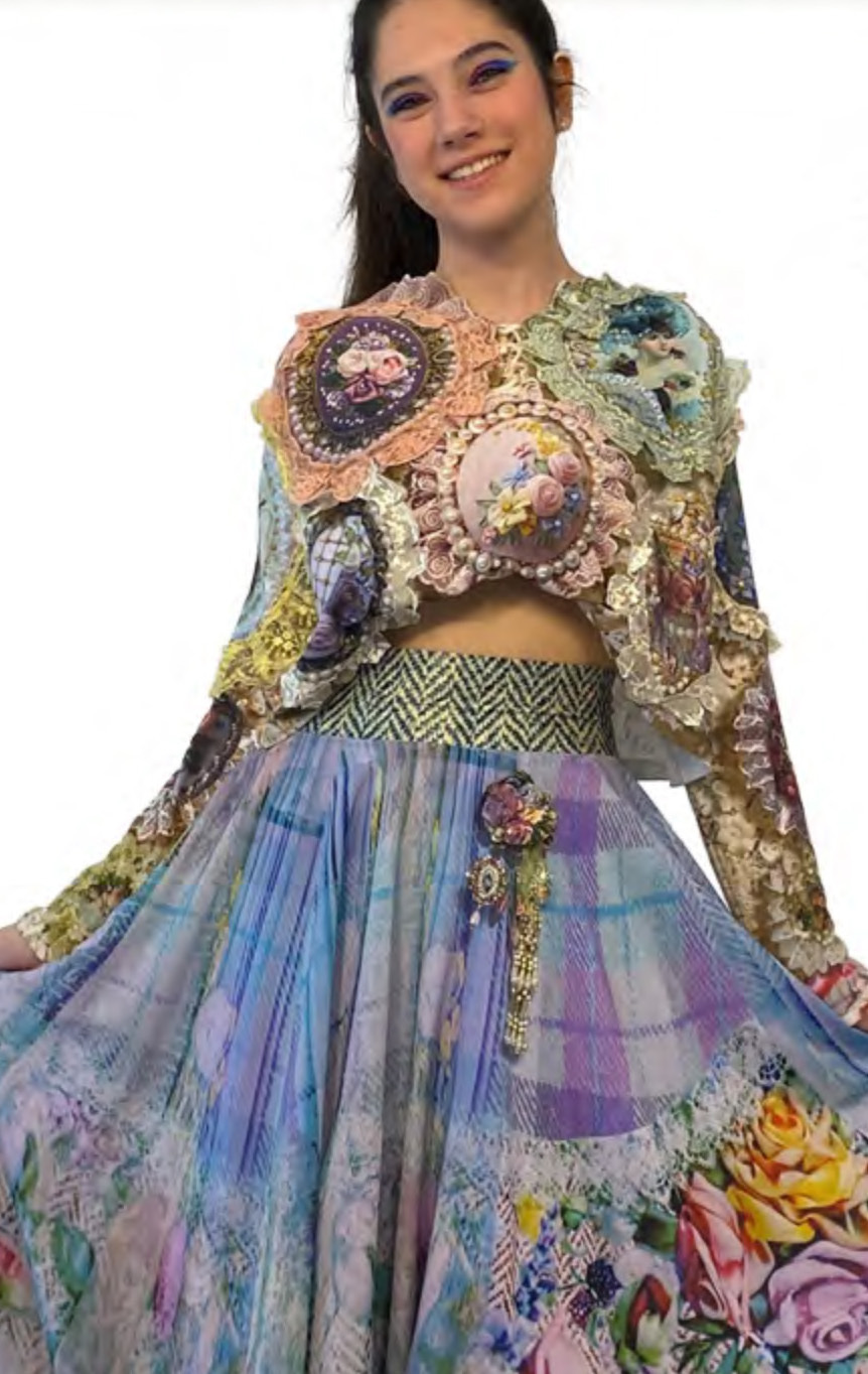 IPNG: Mood Of Flavour Ruffle Illusion Blouse IPNG_MFBR-075