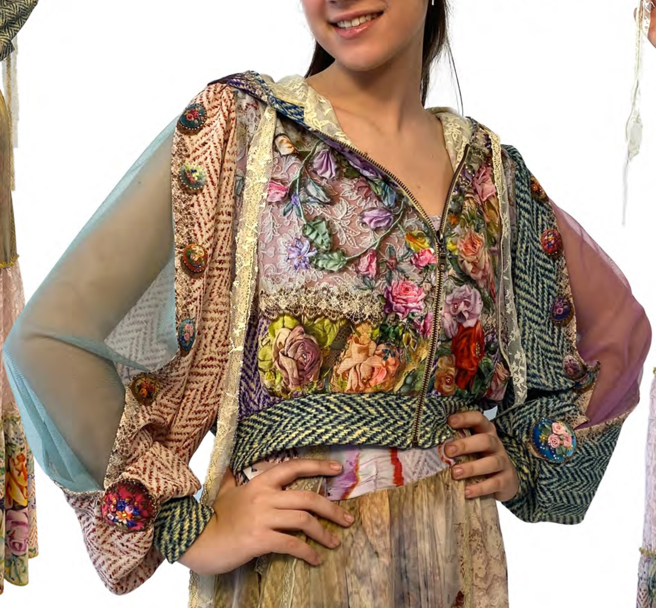 IPNG: Mood Of Flavour Hoodie Puff Illusion Jacket IPNG_MFGP-008