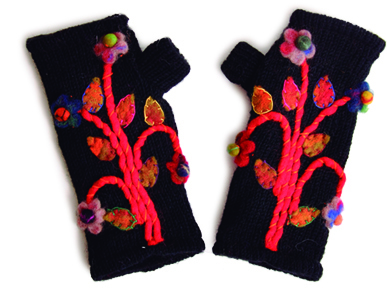 Savage Culture: Rosela Wool Driving Mittens (More Colors, Few Left!) SAVAGE_GU1903_N4