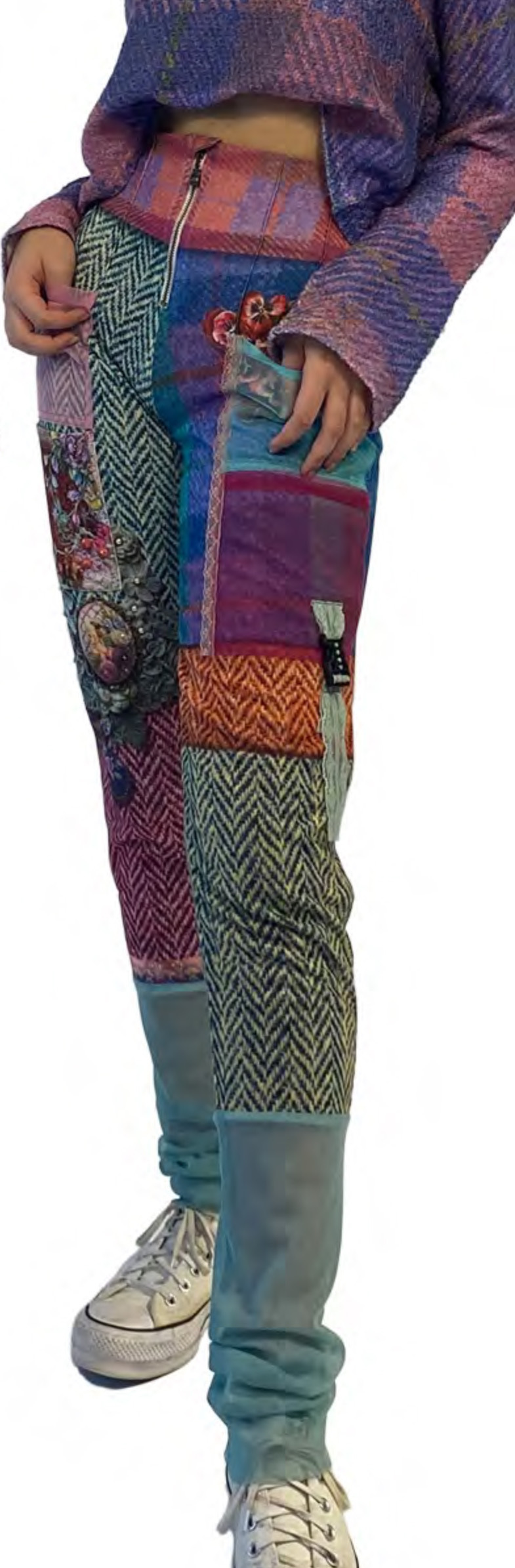 IPNG: Mood Of Flavour Tweed Illusion Sweatpants