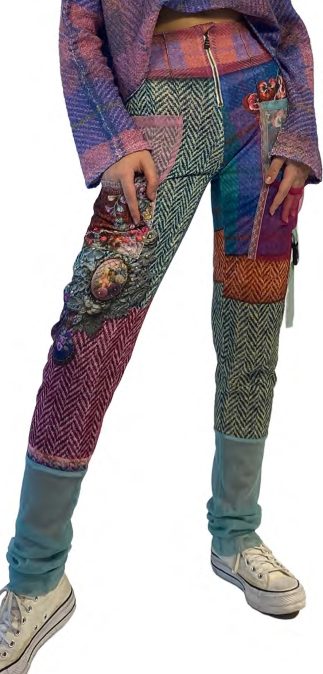 IPNG: Mood Of Flavour Tweed Illusion Sweatpants