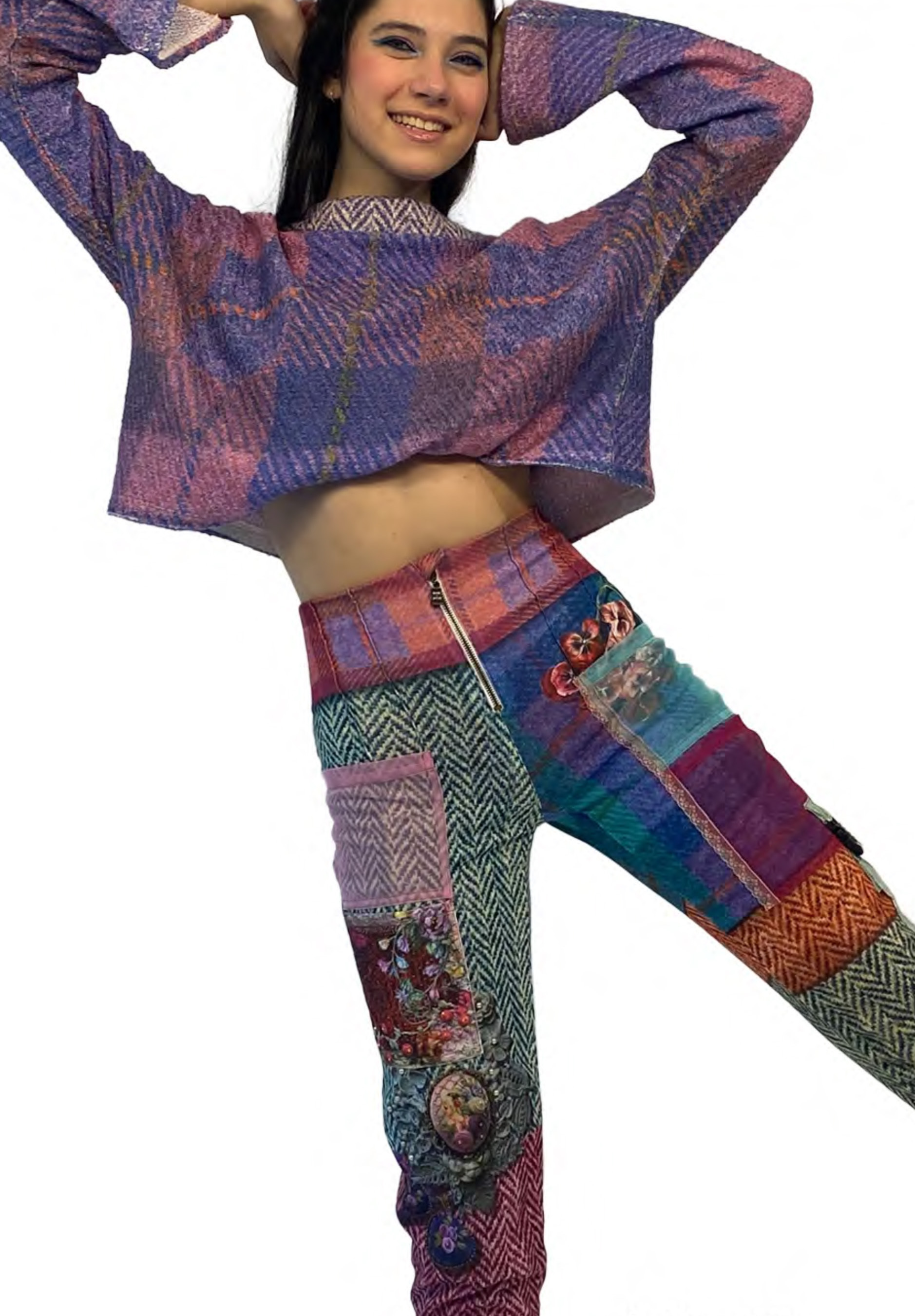 IPNG: Mood Of Flavour Tweed Illusion Sweatpants
