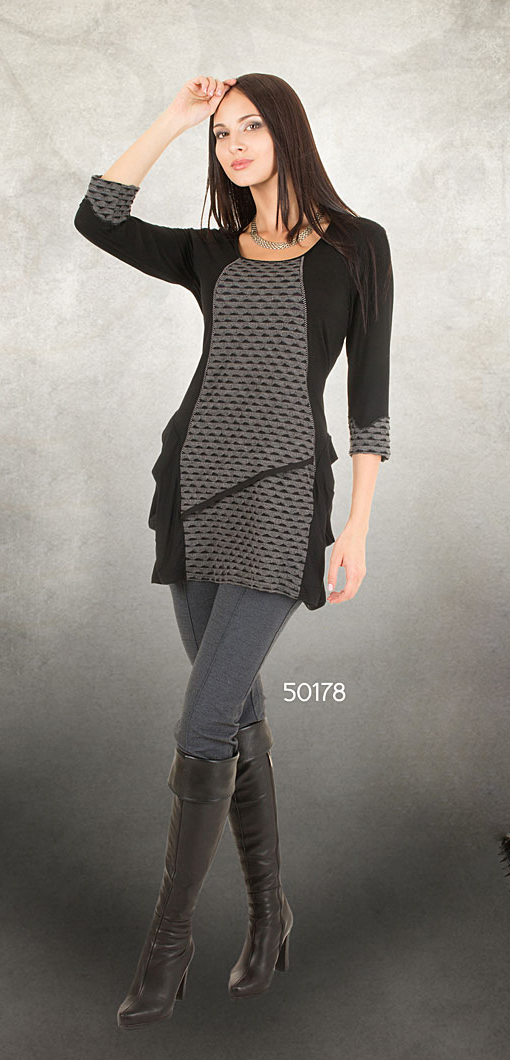 Dzhavael Couture: Asymmetrical Diamond tunic (1 Left!) DZ_50178