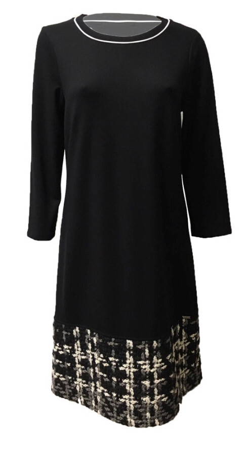 Maloka: The Colors Of Coco Chanel Jacquard Hem Dress (1 Left!)