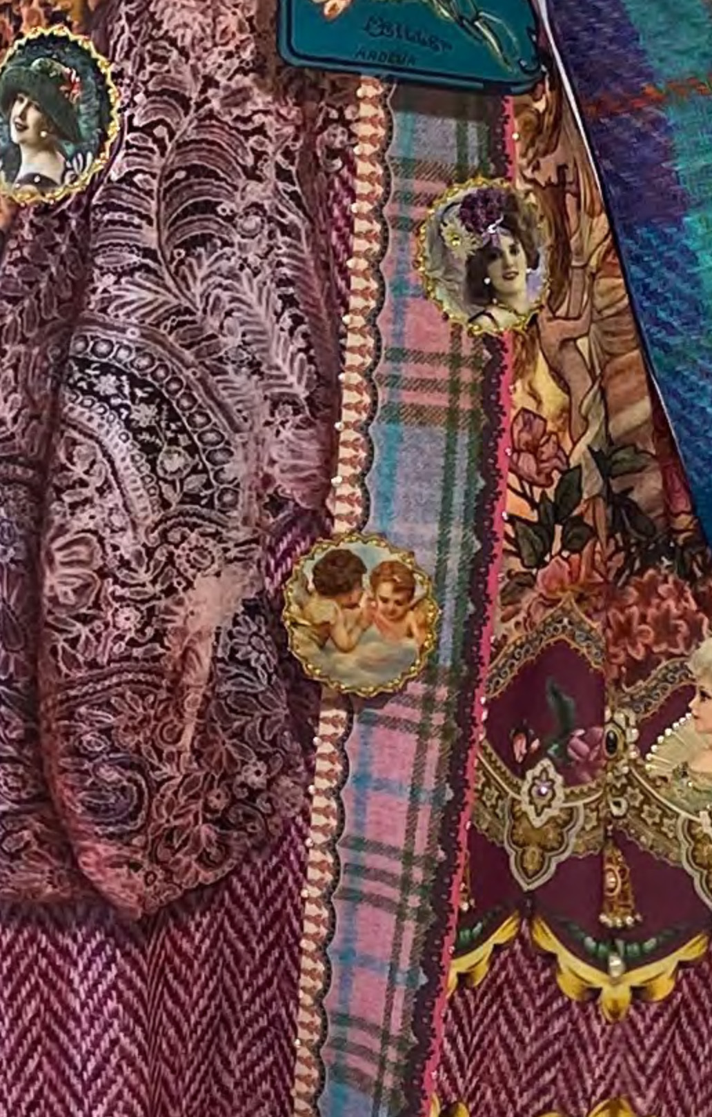 IPNG: Mood Of Flavour Tweed Illusion Cameo Dress