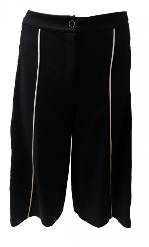 Maloka: The Colors Of Coco Chanel Jacquard Stretch Gaucho Pants