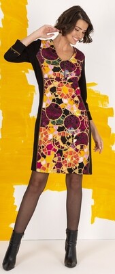 Simply Art Dolcezza: Blessings With Rings Abstract Art Dress (2 Left!)