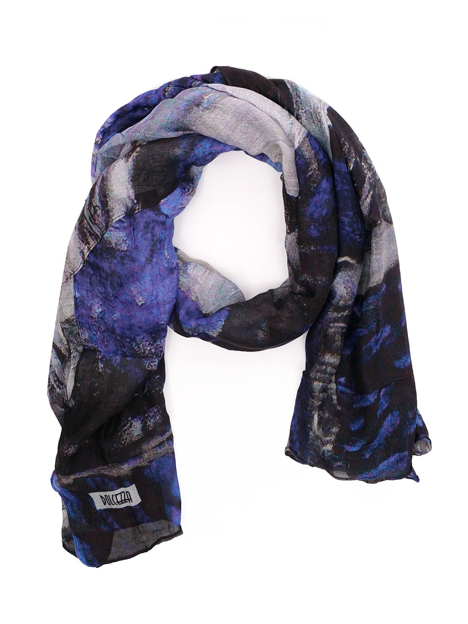Simply Art Dolcezza: After Midnight Abstract Art Scarf