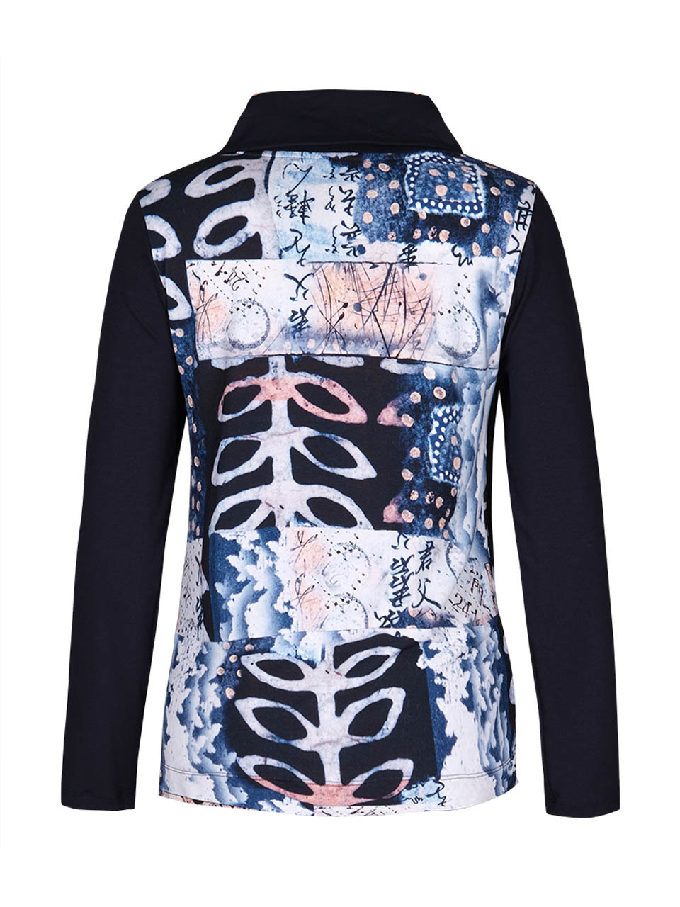 Simply Art Dolcezza: Papers In Color Split Neckline Art Tunic (1 Left!)