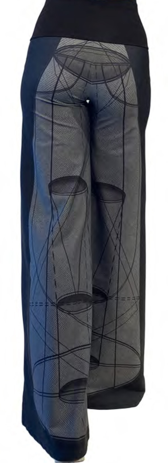 IPNG: Art Is My Body In Rhythm Illusion Comfort Pants