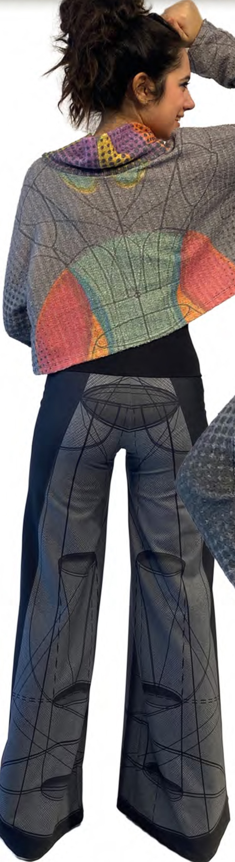 IPNG: Art Is My Body In Rhythm Illusion Comfort Pants