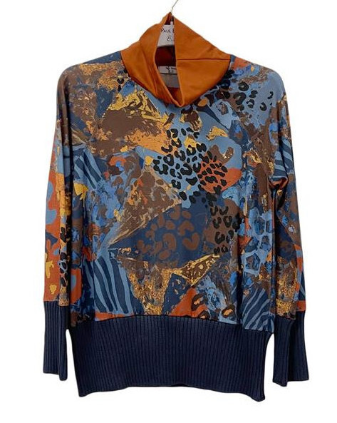 Paul Brial: Fancy Footprint Comfy Sweater PB_REBEL