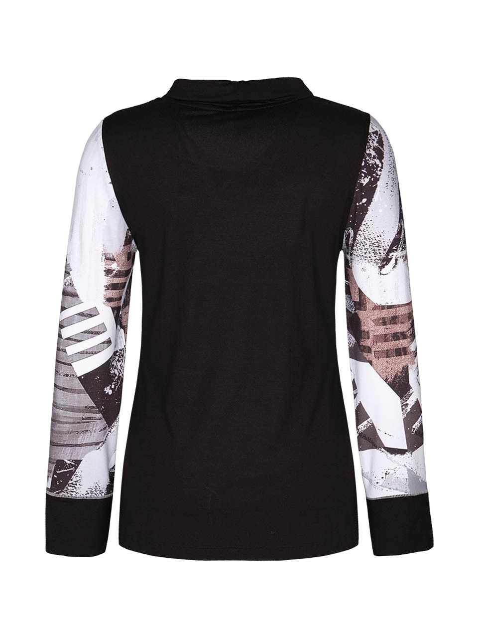 Simply Art Dolcezza: A Splash of Cacao Abstract Art Top (Few Left!)