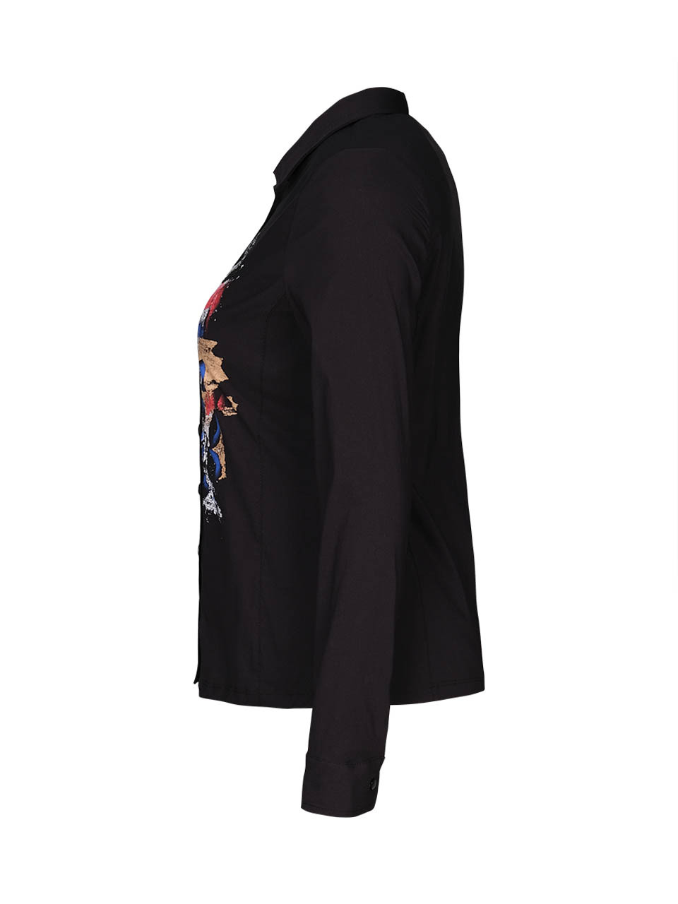 Simply Art Dolcezza: Double OO Abstract Art Buttoned Down Blouse (Few Left!)