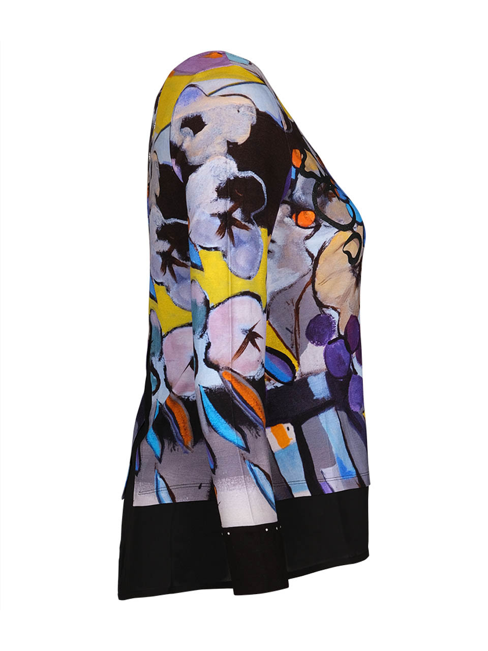 Simply Art Dolcezza: Still Life Split Back Abstract Art Tunic (Few Left!)
