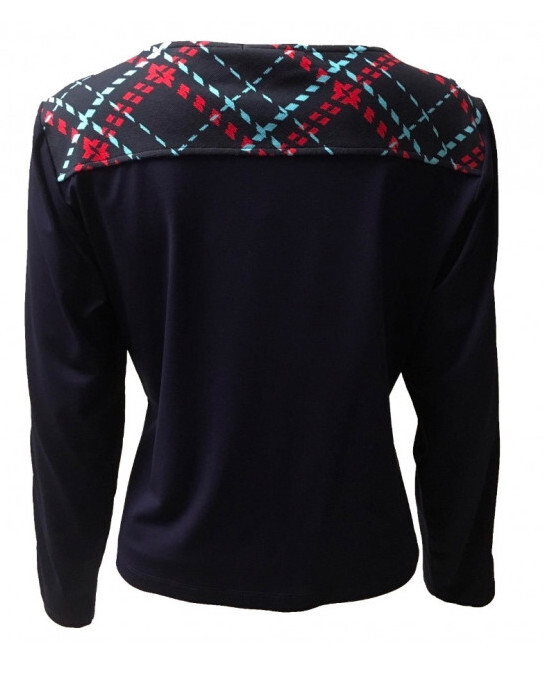 Maloka: Comfy Cardigan Jacquard Tartan (Few Left!)
