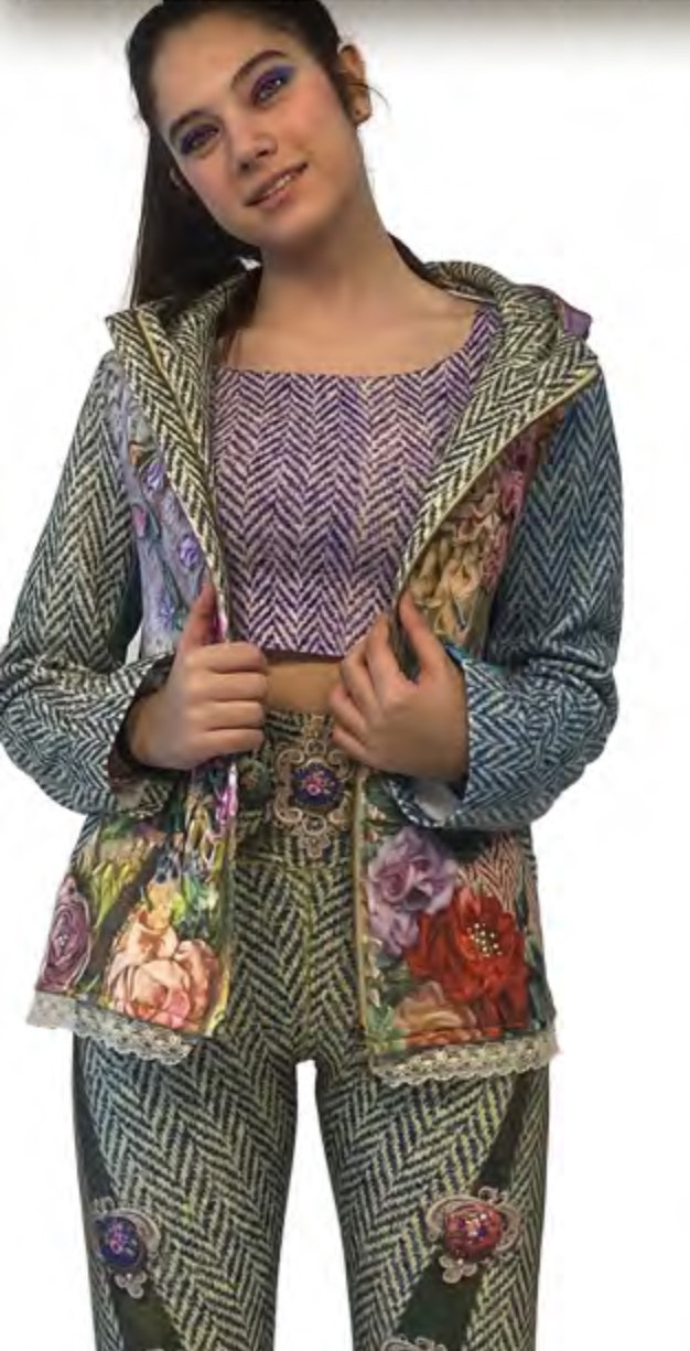 IPNG: Mood Of Flavour Hooded High Low Zip Coat
