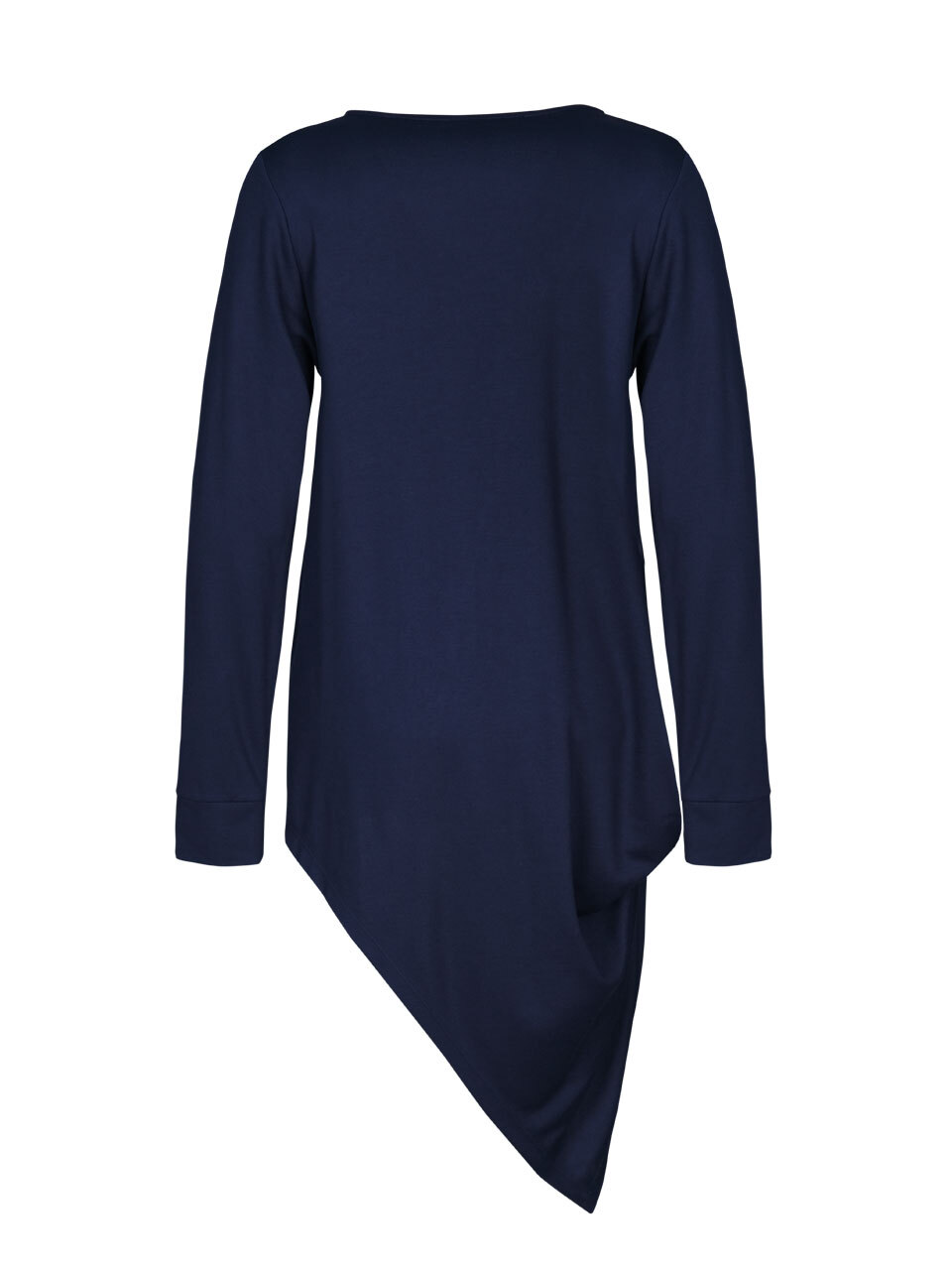 EverSassy: Asymmetrical Zip Up Long Tunic