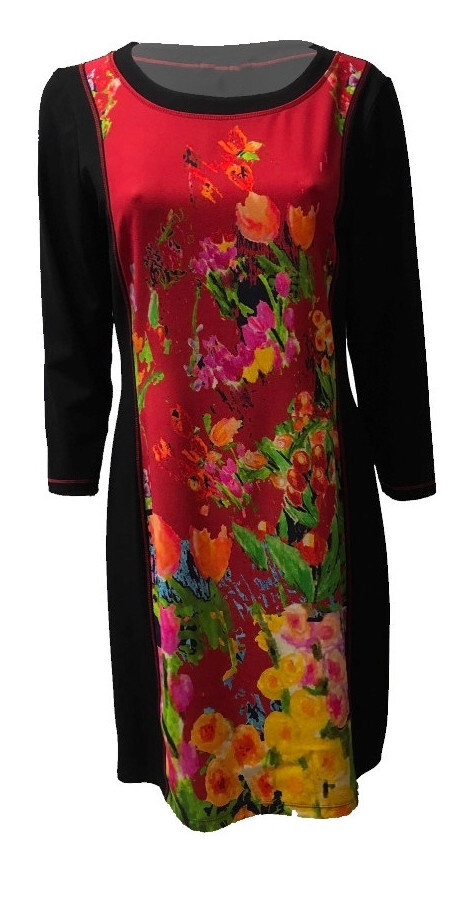Maloka: Belle Epoque Art Color Block Dress/Tunic SOLD OUT