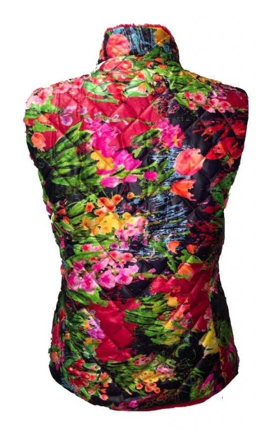 Maloka: Belle Epoque Zip Up Art Vest (Few Left!)