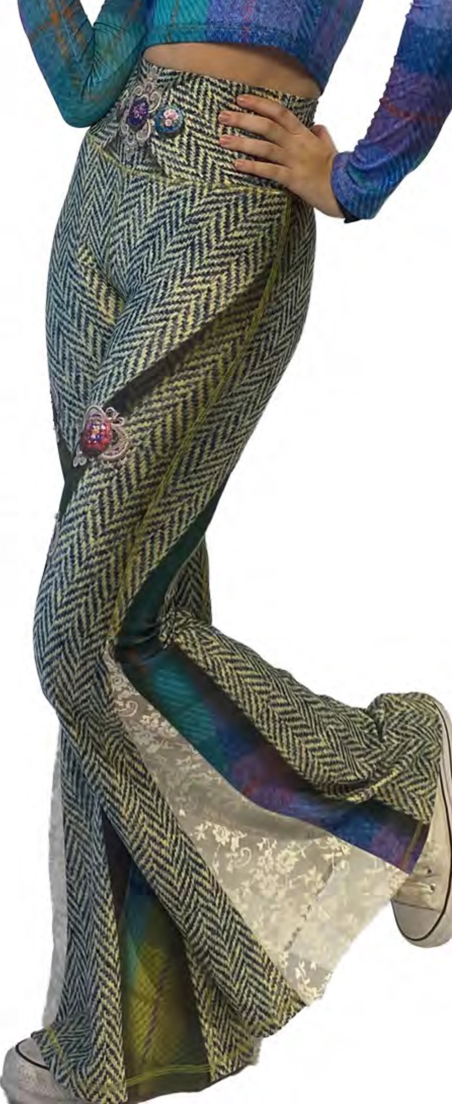 IPNG: Mood Flavour Tweed Illusion Comfort Pants
