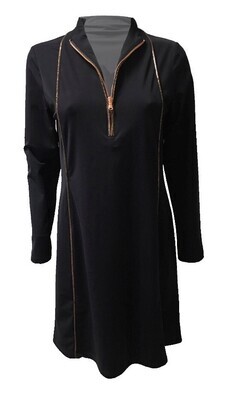Maloka: Crazy Comfy Colorado Zip Dress/Tunic (1 Left in Black!) Maloka: Crazy Comfy Colorado Zip Dress/Tunic (1 Left in Black!)