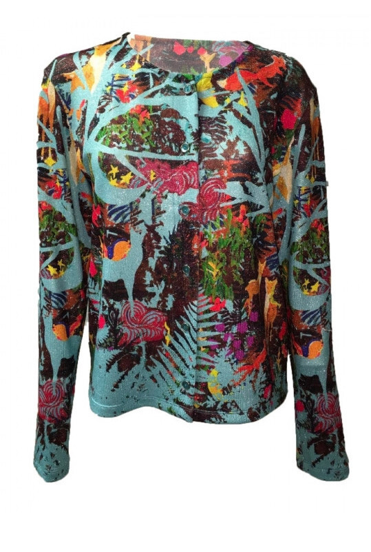 Maloka: Anime Forest Art Tricot Cardigan (1 Left!) MK_FELIZ