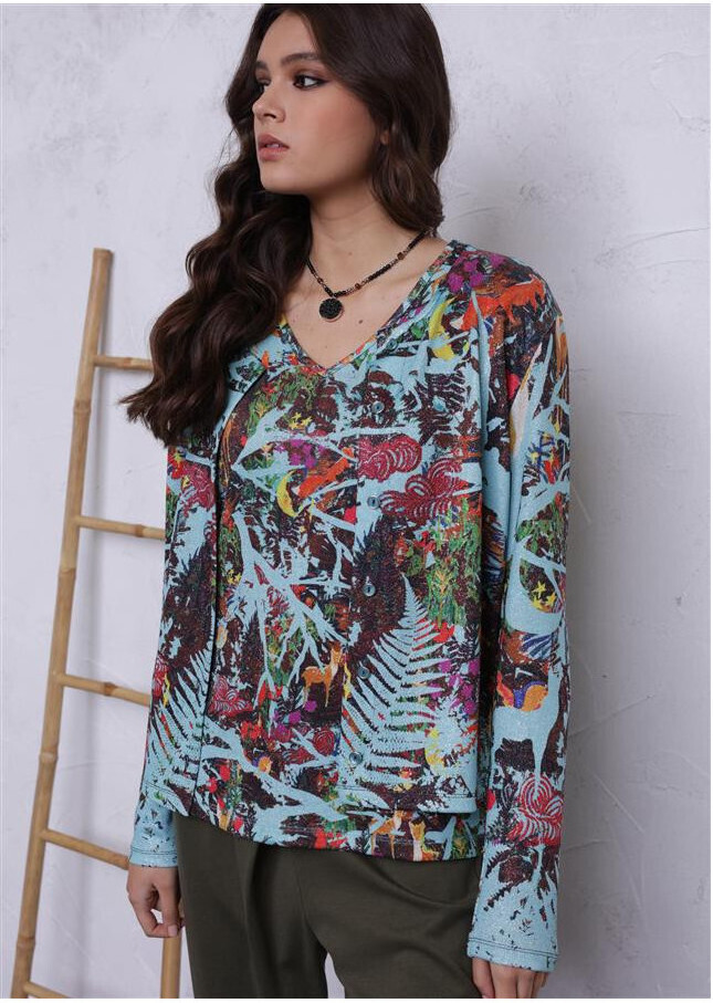 Maloka: Anime Forest Art Tricot Sweater SOLD OUT