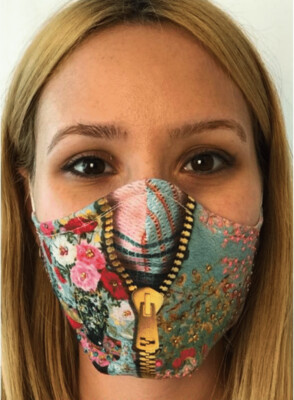IPNG: Summer In A Flower Illusion Protective Mask (Ships Immed!)