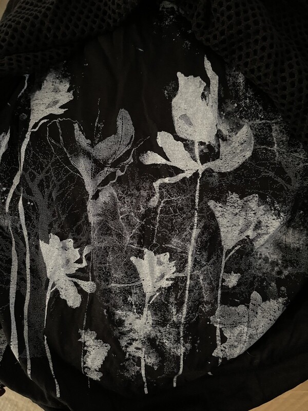 We Love Collection Paris: Winter Rose Crinkle Asymmetrical Top