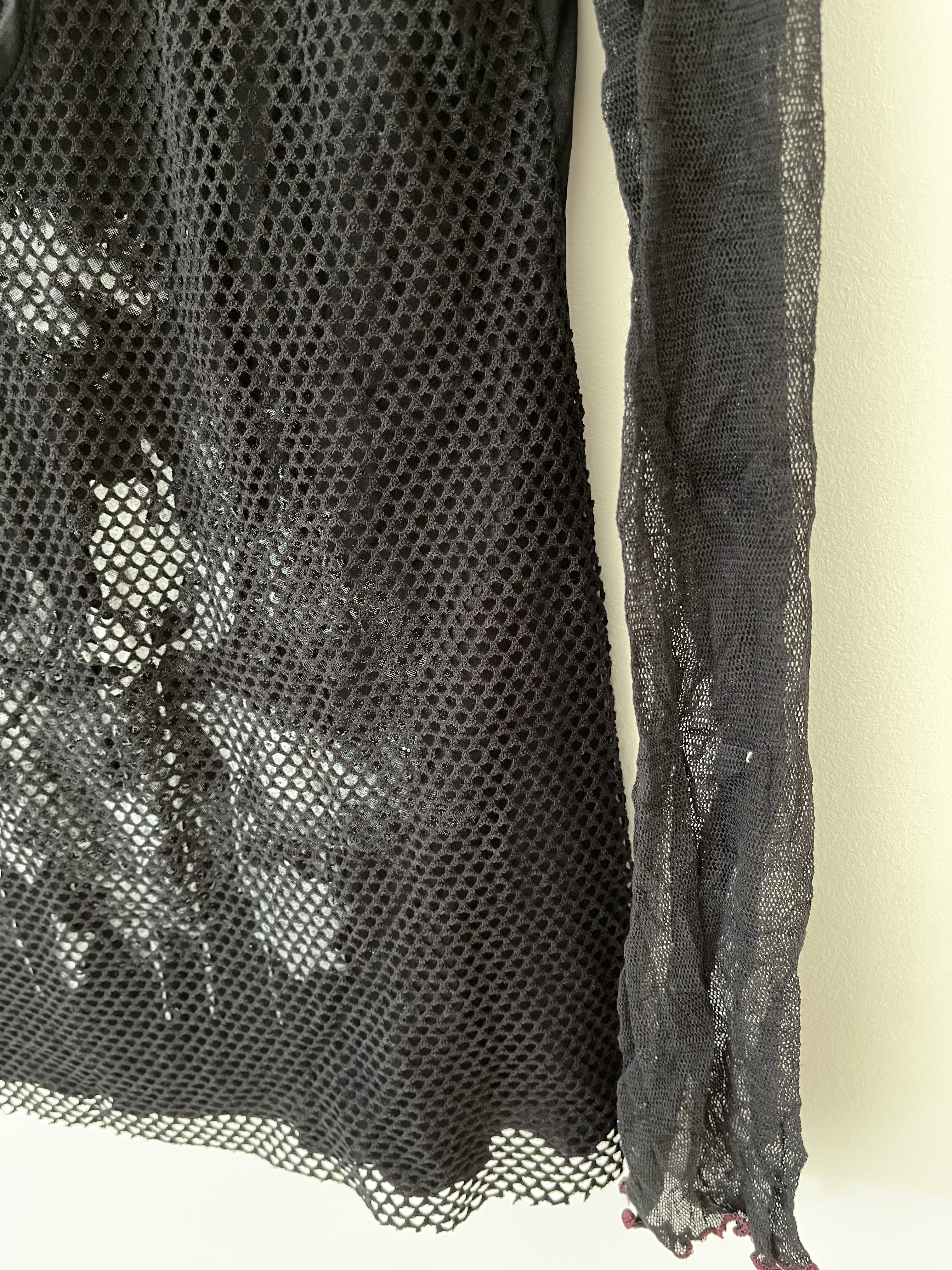 We Love Collection Paris: Winter Rose Crinkle Asymmetrical Top