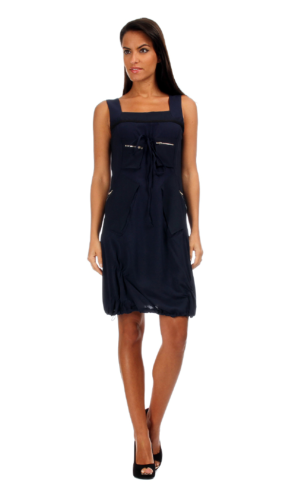 L33 Paris: Crushed Rose Petal Dress (In: Rose & Blue Rose) L33_XRO827