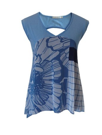 Maloka: Asymmetrical Flower Petal Top (More Colors, Few Left!)