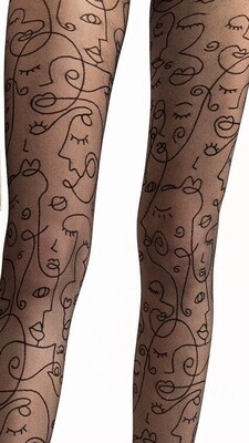 Fiore: Face Me Canvas 30 Denier Tights