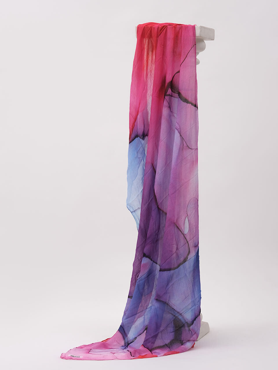 Simply Art Dolcezza: Red Purple Pink Abstract Art Scarf SOLD OUT