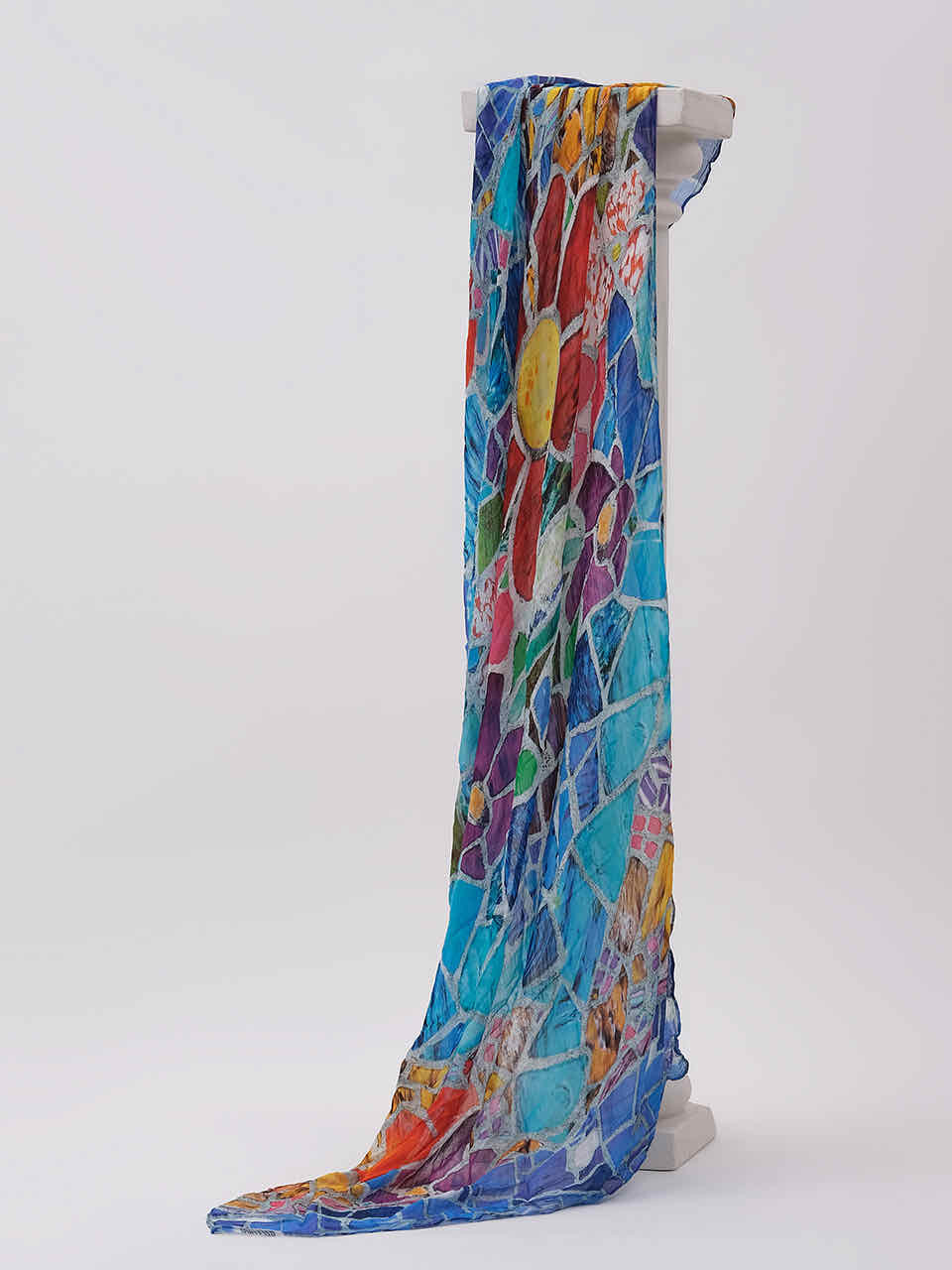 Simply Art Dolcezza: Floral Landscape Abstract Art Scarf SOLD OUT