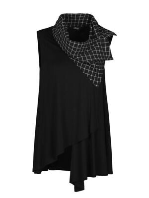 EverSassy By Dolcezza: Checkmate You Asymmetrical Tunic