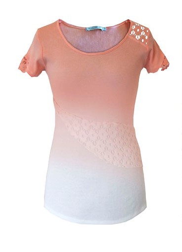 Maloka: Pearly Streaks Of Color Cotton Tunic SOLD OUT