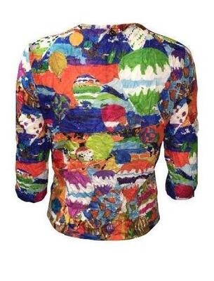 Maloka: Hot Air Balloon Tricot Cardigan